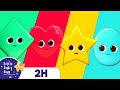 Shapes Song Educational Kids Videos Preschool Learning Little Baby Bum