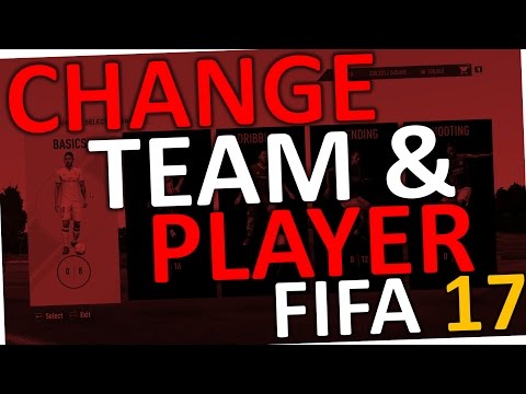 How to CHANGE SKILL GAMES PLAYER in FIFA 17