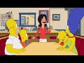 The Simpsons Meet Linda Belcher The Simpsons Bob S Burgers Treehouse Of Horror XXXIII Clip HD