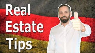 Real Estate in Germany #12: 10 Real Estate Investing Tips | How to Invest in German Properties