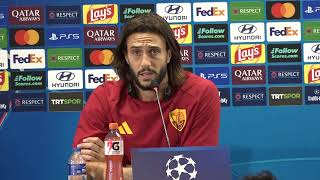 FENERBAHCE-ROMA Gasperini e Hermoso Conferenza pre gara 10 gennaio 2025
