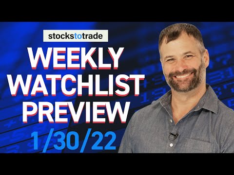 stockstotrade Weekly Watchlist Preview 1/30/22