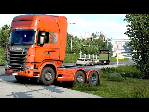 ETS 2 - Scania R500 Transporting Rye from Nuremberg