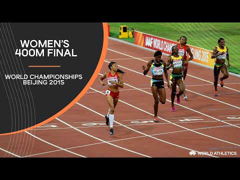 Women's 400m Final | World Athletics Championships Beijing 2015