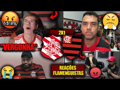 REAÇÕES dos FLAMENGUISTAS - BANGU 2x1 FLAMENGO - CARIOCÃO 2026 - REACT VAMOS RIR DO FLA!
