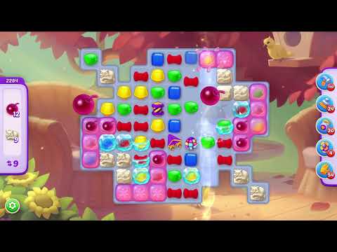 Homescapes 2284 Hard Level - 17 moves - NO BooSTERS