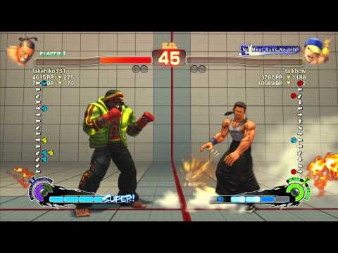 Akimo (Dee Jay) vs talkbow (Yun) - SSF4 Arcade Edition Xbox Live Ranked Match