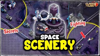 NEW Space Scenery Funny Moments 🤣 | Best Scenery in Clash of Clans