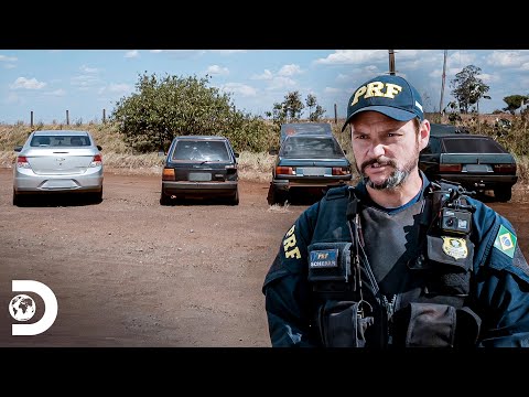 Interceptação de 4 carros por contrabando | Operação Fronteira: América do Sul | Discovery Brasil