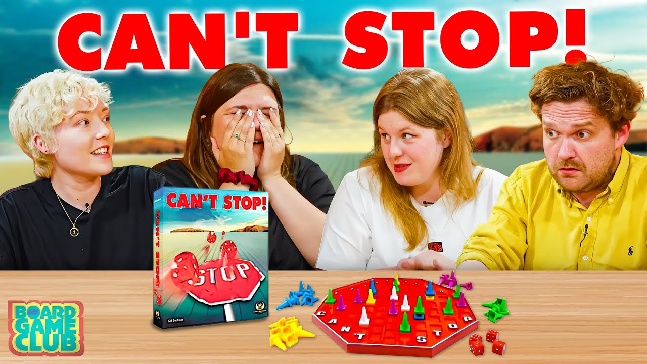 Let's Play CAN'T STOP | Board Game Club