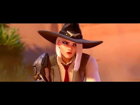 Ashe and Bob  after that ....  Reunion Cinematic ! ( Overwatch )