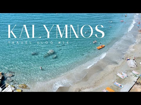 Kalymnos Greece Travel Vlog 2024 | Explore Greece 4K, Greek Islands, Beaches, Greek Food, Views