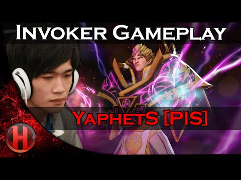 YaphetS [PIS] Perfect Is Shit Invoker Gameplay Dota 2