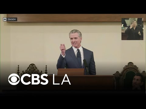 Gov. Gavin Newsom delivers his final State of the State address