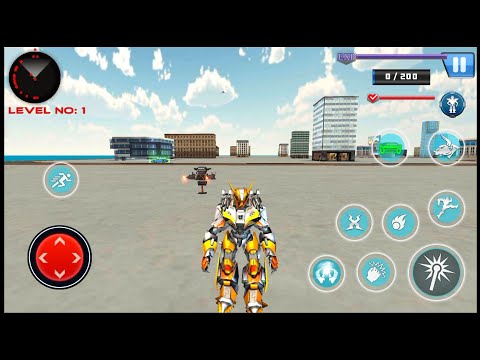 Bull Robot Car Game Robot Games - Android Gameplay