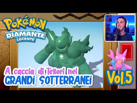 A caccia di tesori nei grandi sotterranei VOL.5 - Pokemon Diamante Lucente