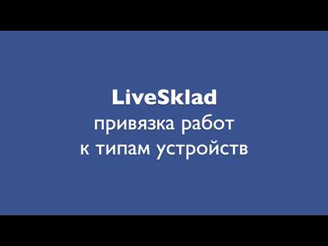 Видеообзор LiveSklad