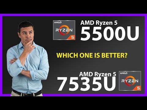 AMD Ryzen 5 5500U vs AMD Ryzen 5 7535U Technical Comparison