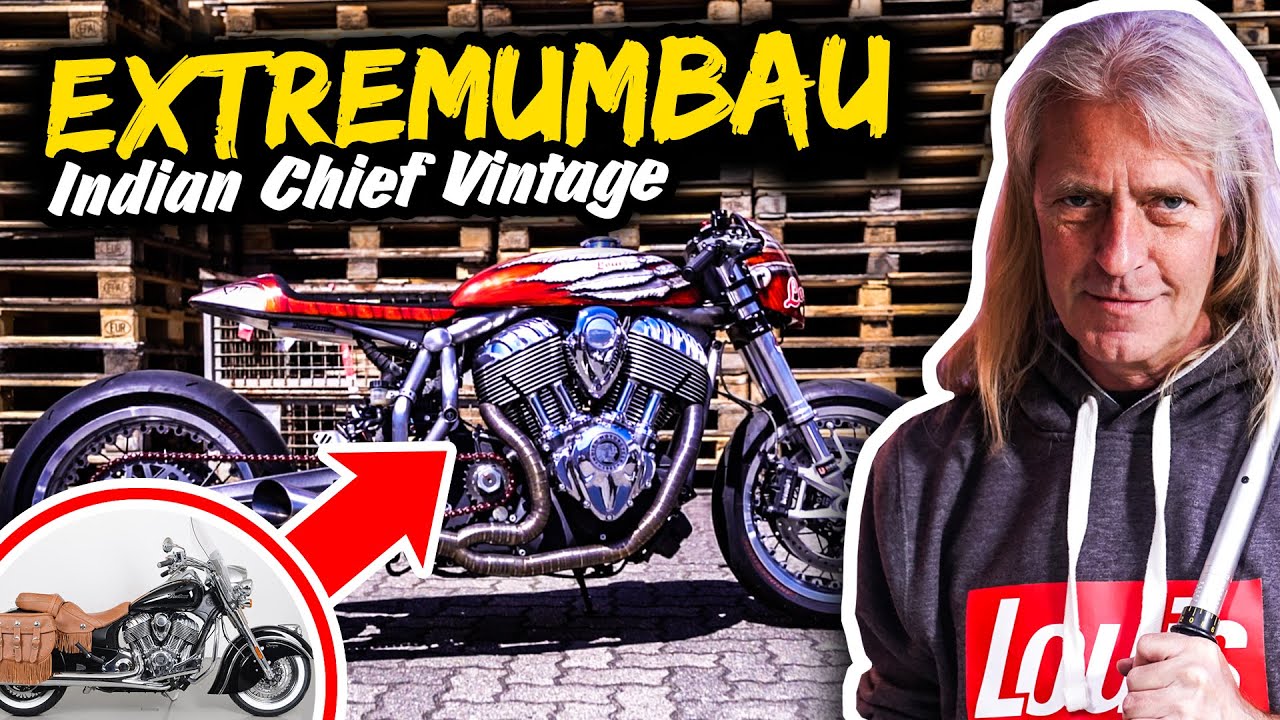 EXTREMUMBAU: INDIAN Chief Vintage wird zu ENGINA!