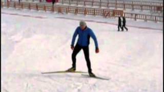 Коньковый ход для лыжников - Видео онлайн