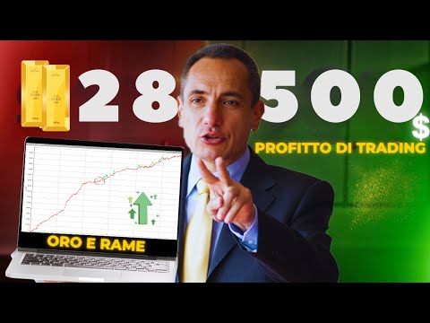 Trading: Come abbiamo guadagnato 28.500$ su Oro e Rame