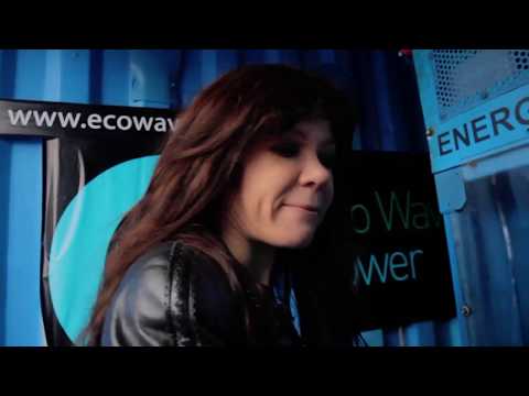 Eurovision Winner ,Ruslana Lyzhychko, supporting Eco Wave Power at its' power station in Jaffa