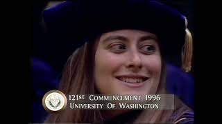 Archive: University of Washington 121st Purple Ceremony - Part 1, 06/07/1996