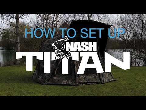 "Nash Know How" How To Set Up Your Titan Shelter UK