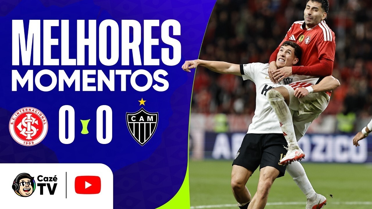 MELHORES MOMENTOS: INTERNACIONAL 0 X 0 ATLÉTICO MINEIRO | BRASILEIRÃO 2026 | 24ª RODADA