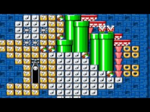sm.world clasico en elagua by chino - Super Mario Maker - No Commentary 1bq