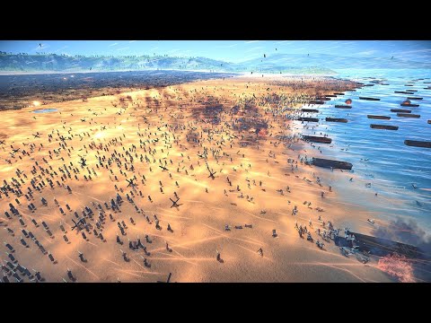 WW2 Army vs Jedi Landing - UEBS 2