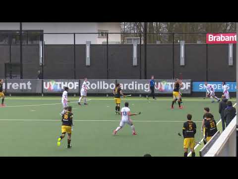 170305 Den Bosch H1   Oranje Rood H1 5 meter na hoge bal?