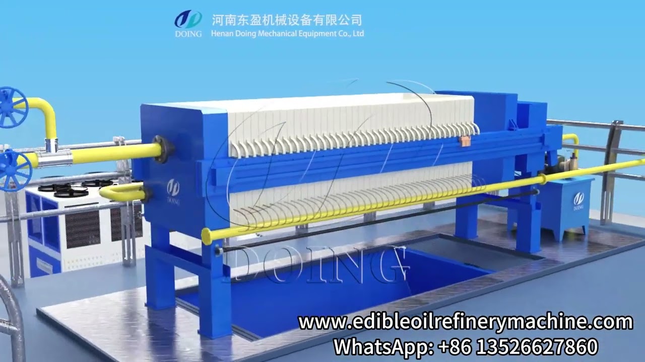 🌟5-10TPH Palm Oil Fractionation Plant | Refined Palm Oil Fractionation Process | Palm Oil Refining🌟