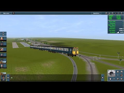 THE FLYING TRAIN! (Trainz Simulator 2)