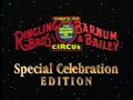 Ringling Bros And Barnum Bailey Circus 123rd Edition 1993 Special Celebration Edition