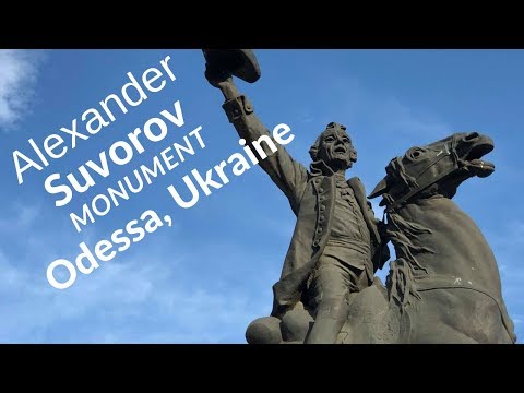 Suvorov Monument, Odessa, Ukraine