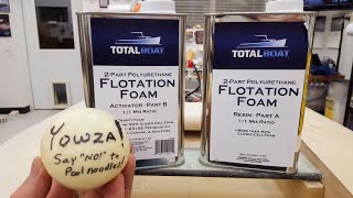 How to Use Two Part Expanding Flotation Foam and Say NO to Pool Noodles Forever!