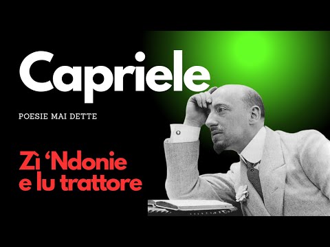 Capriele: poesie mai dette | Zì 'Ndonie e lu trattore #ilpretuziano #dialettoabruzzese