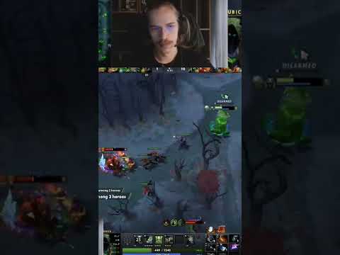 WTF! Insane Clutch Play by Topson !!!😱😱😱#dota2 #shorts #topson