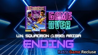 U N  Squadron (1990) Capcom Commodore Amiga A500 ending [Retro Gaming]