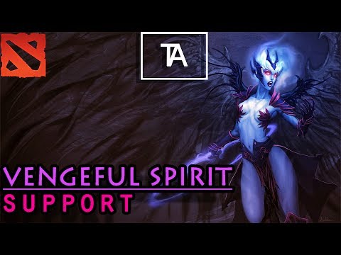 DOTA 2: Tony plays Vengeful Spirit Support and owns a raging Indian.