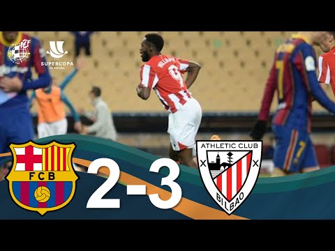 RESUMEN | FC Barcelona 2 - 3 Athletic Club | Final de la Supercopa de España 2021