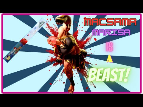 🔥SF6🔥MACSAMA'S MARISA IS A TRUE BEAST🔥STREET FIGHTER 6🔥2K60FPS🔥🔥