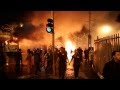 Black Bloc Em Confronto Com A PM Na Manifestação Dos Professores Dia 7 De Out.(cenas Exclusivas)