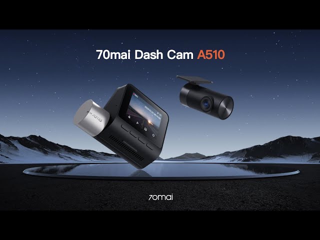 داش كام شاومي 70MAI A510 أمامية وخلفية 4G تتبع وبث...