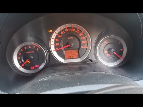 Honda City car ABS light on and D light blinking on driving car solution this
