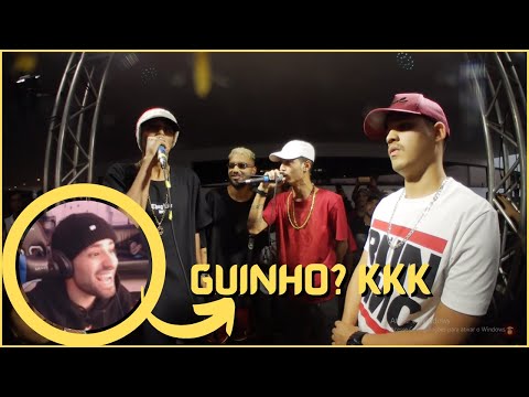 KRAWK REAGINDO A ALVES & KENAI (RJ) vs NONO & FREE BATALHA DO MUSEU - KRAWCLIPS!