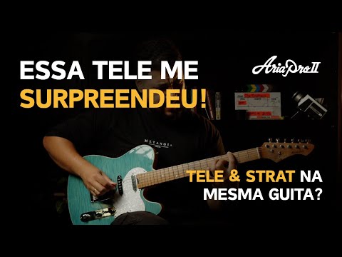 Review Telecaster Aria Pro 2 / 615-MK2 Nashville || Versatilidade e beleza!