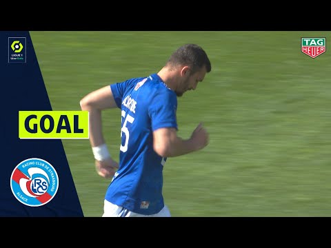 Goal Ludovic AJORQUE (69' - STRASBOURG) RC STRASBOURG ALSACE - MONTPELLIER HÉRAULT SC (2-3) 20/21