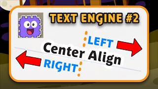 TEXT ENGINE #2 | Centering Text & More | Scratch Tutorial